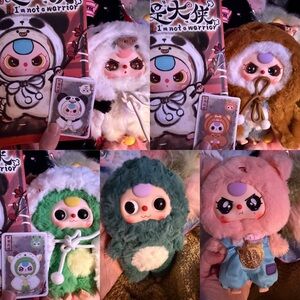 Baby Three Bundle! Set of 5!!!! Three with boxes ALL with cards!